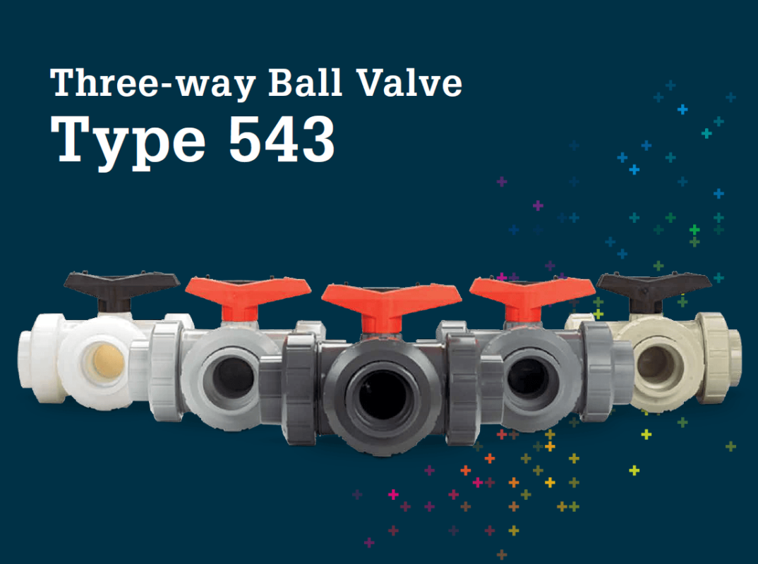 3 way ball valves Type 543