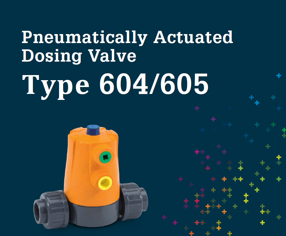 Dosing valves Type 604