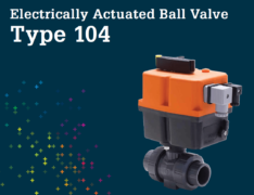 Electrically Actuated Ball Valve Type 104