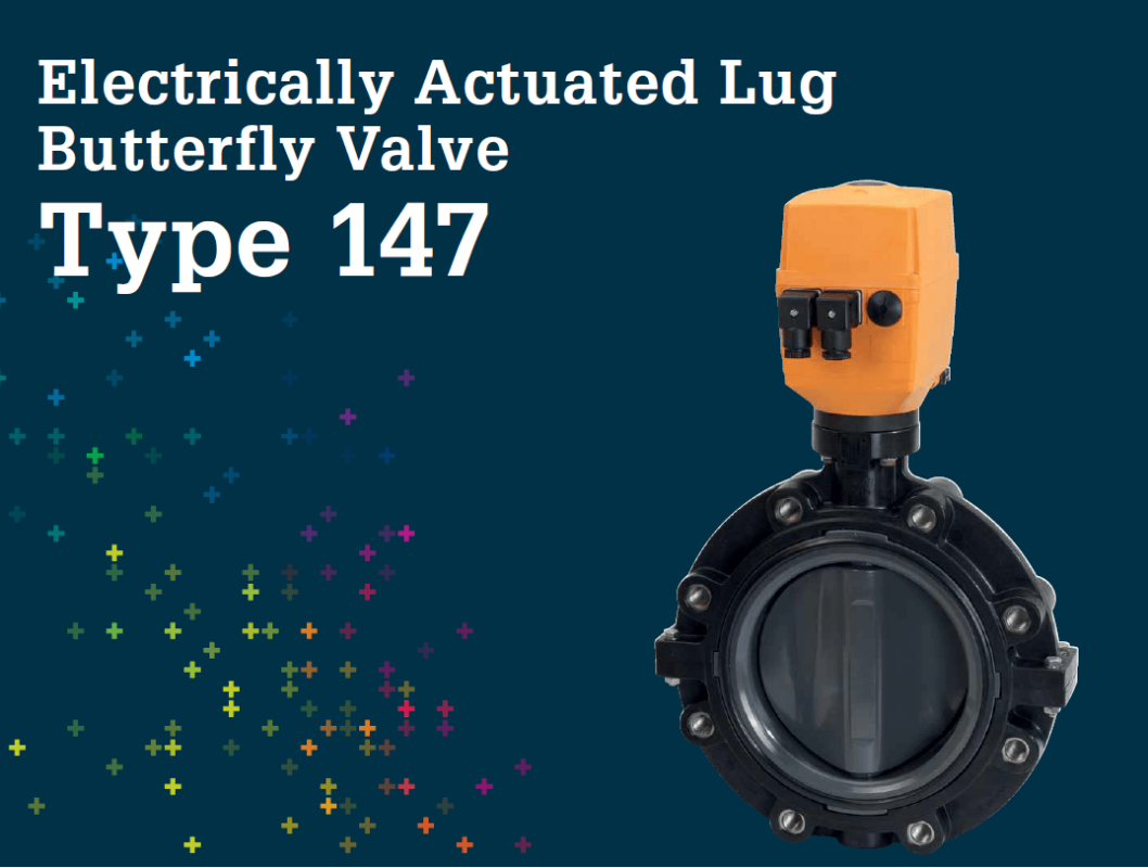 Electrically Actuated Lug Butterfly valve Type 147