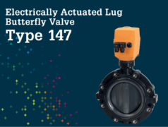 Electrically Actuated Lug Butterfly valve Type 147